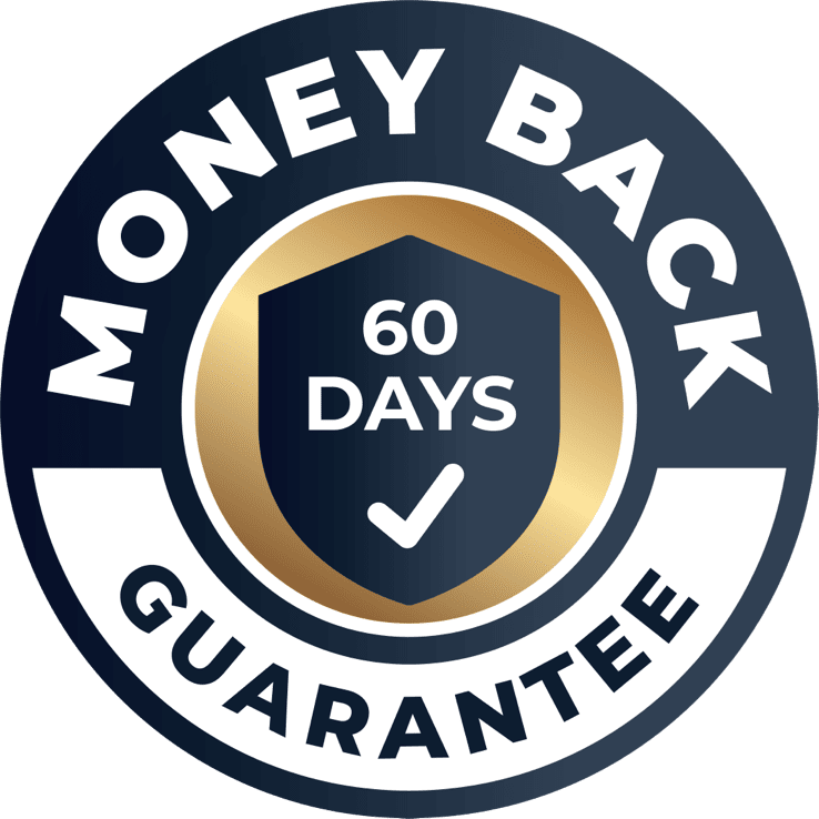 60-day satisfaction guarantee