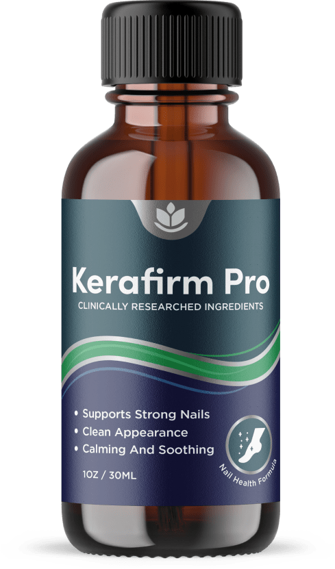 Kerafirm Pro product label showing usage and ingredient information